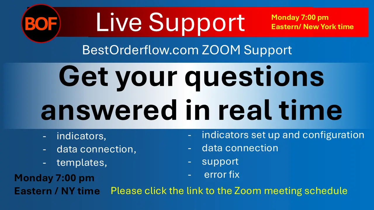 BOF ZOOM Support Monday 7 00 PM NY time